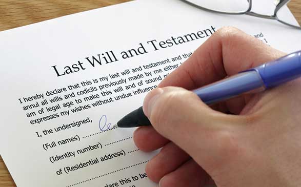 How to write a will